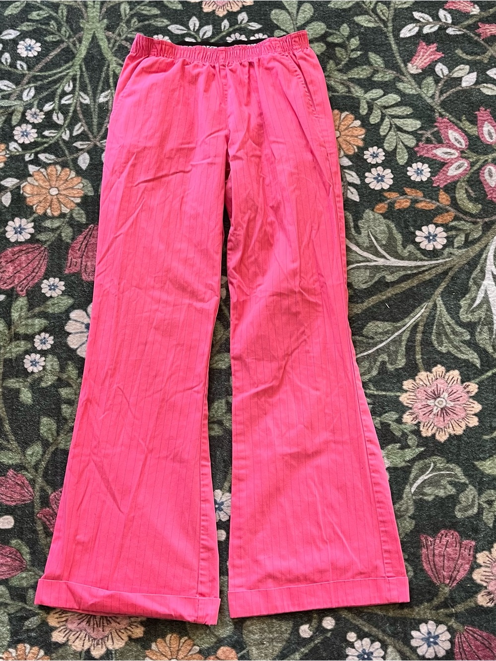 🍓 Dickies Pinstripe Wide Leg Trousers 🍓